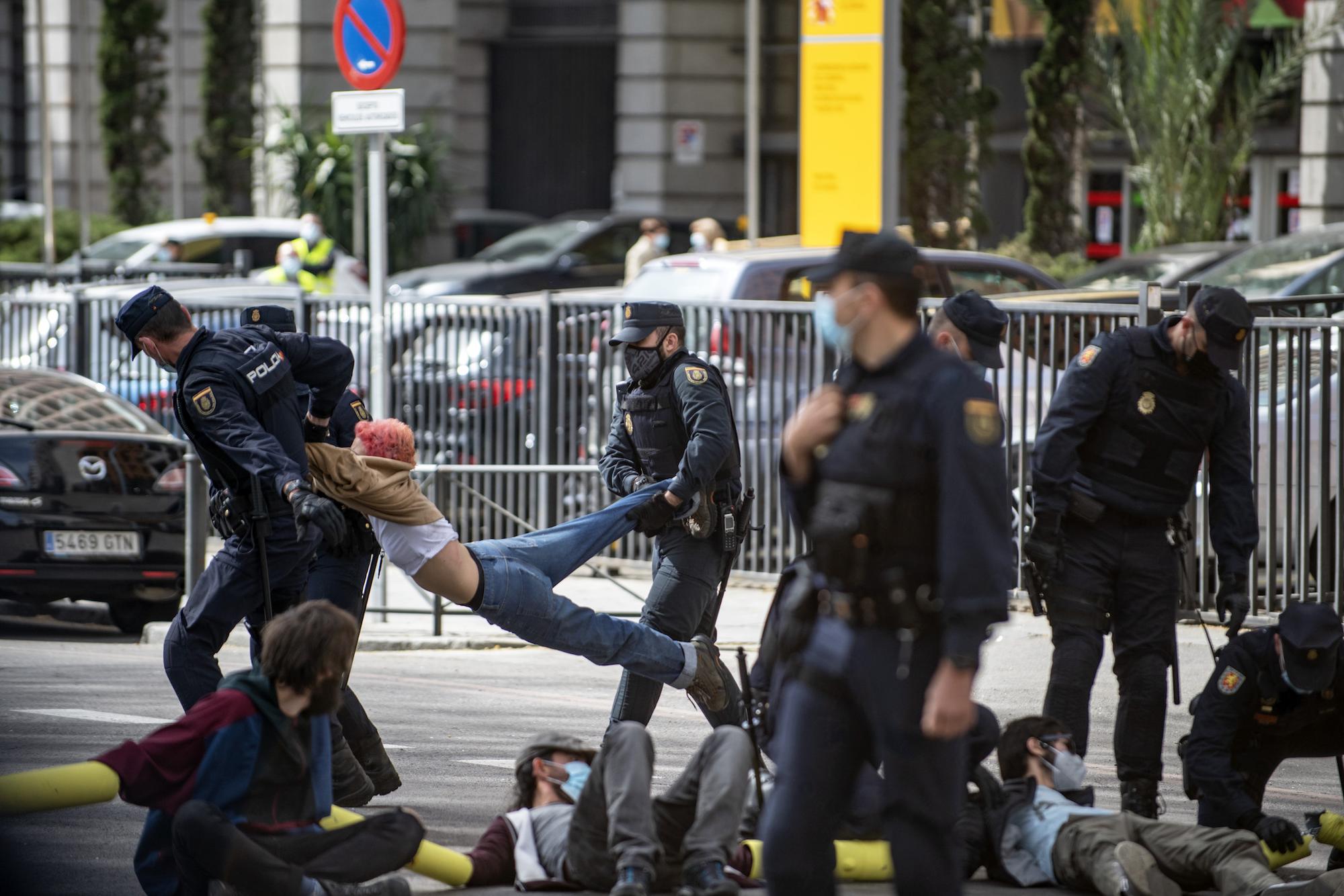 Asamblea por el clima, la protesta en imagenes - 24